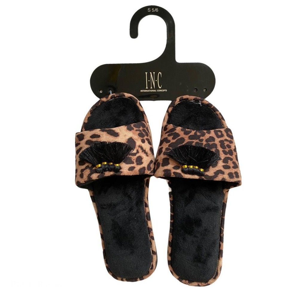 INC International Concepts INC Tassel Slippers Leo